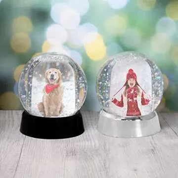 Mini Photo Snow Globe for Cherished Memories