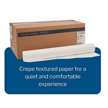 McKesson Medical Exam Table Paper - 12 Rolls for Safe Care