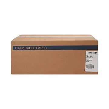 McKesson Medical Exam Table Paper - 12 Rolls for Safe Care