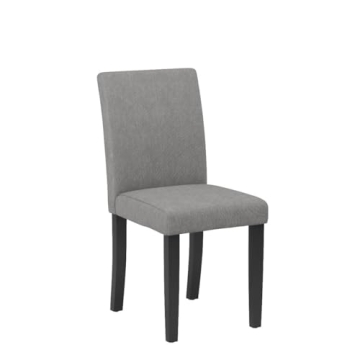 Furmax Urban Fabric Parson Chairs Set of 4 Gray Dining