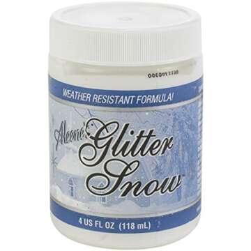 Aleene's Glitter Snow 4oz