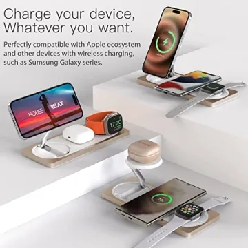 3-in-1 MagSafe Charging Station for Apple Devices Fast Charging