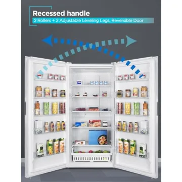 BLACK+DECKER Convertible Freezer - Versatile & Energy Star Rated