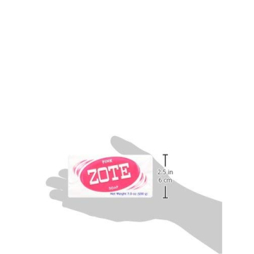 Zote Laundry Soap Bar - Pink 7oz for Multi-Purpose Cleaning