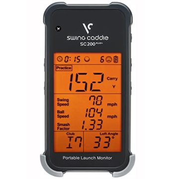 Voice Caddie SC200Plus Golf Launch Monitor for All Levels