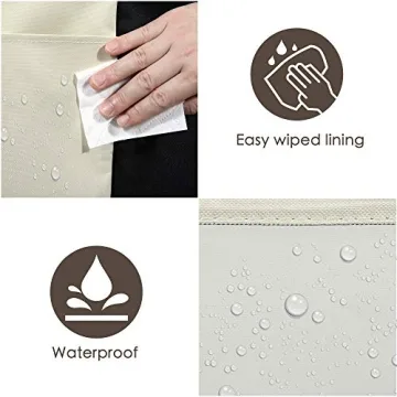 Stylish 240L Laundry Basket with Wheels for Easy Sorting