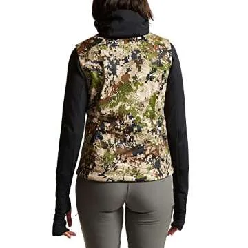 SITKA Gear Women's Hunting Windproof Jetstream Vest - Optifade Subalpine | Large