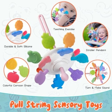 Montessori Baby Toy Set for 6-18 Months - 4 in 1 Fun