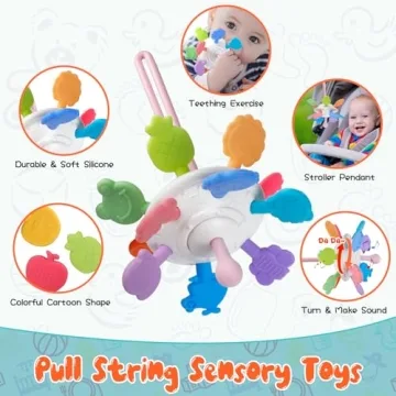 Montessori Baby Toy Set for 6-18 Months - 4 in 1 Fun