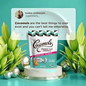 Cocomels Original Coconut Milk Caramels, 3.5 oz, 3 Pack, Dairy Free, Vegan, Organic