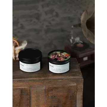 Obsidian Crystal Candle for Wellness & Spiritual Balance