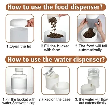 MDEHOPET Gravity Cat Feeder - Eco-Friendly 2.8L Capacity