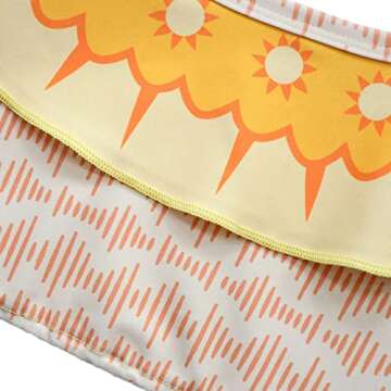 YQSGT Children's Mirabel Off Shoulder Swimsuit, 7-8