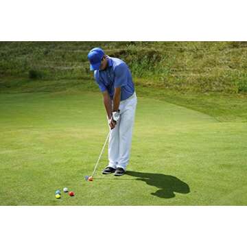 Zero Friction Unisex Spectra Golf Balls, (One Dozen) Neon Orange (GB60002)