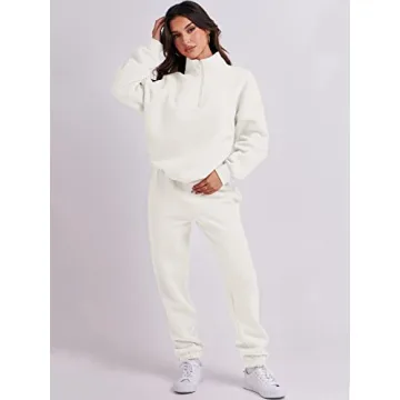 Prinbara Women's Oversized Sweat Set for Winter Style