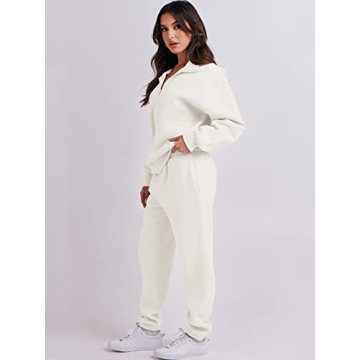 Prinbara Women's Oversized Sweat Set for Winter Style