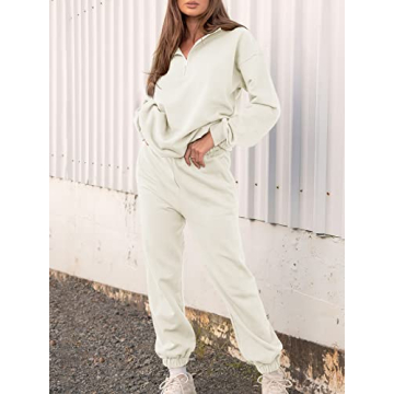 Prinbara Women's Oversized Sweat Set for Winter Style