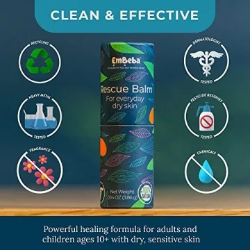 EmBeba Rescue Balm, Natural Moisturizer for All Ages