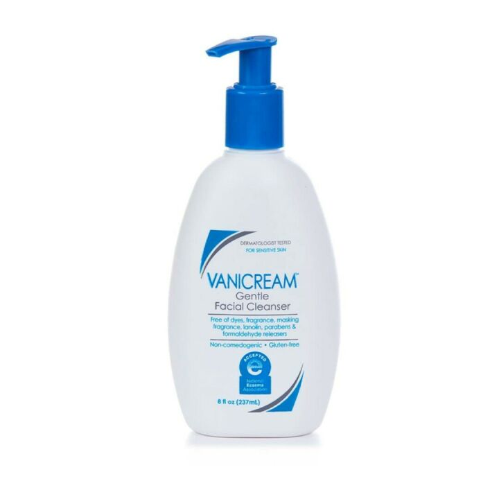 Vanicream Gentle Facial Cleanser for Sensitive Skin