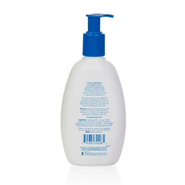 Vanicream Gentle Facial Cleanser for Sensitive Skin