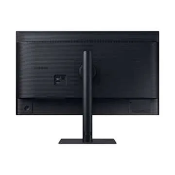 SAMSUNG TU87F Series 32-Inch Viewfinity 4K UHD Pro Monitor, VA Panel, 60Hz, 5ms, HDR10, sRGB, HDMI, Dual 4K Display, Fully Adjustable Stand, Eye Saver Mode (LF32TU874VNXGO) Dark Blue Gray