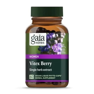 Gaia Herbs Vitex Berry - Natural Hormonal Balance & Fertility Support for Women - 60 Vegan Capsules ...