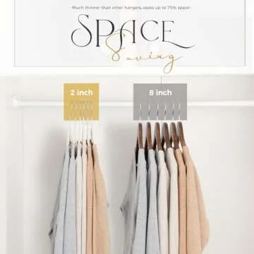 Organize Your Closet with HOUSE DAY Velvet Hangers 100 Pack