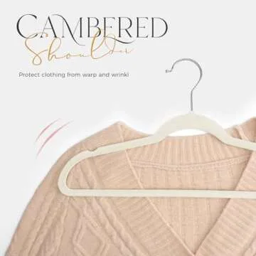 Organize Your Closet with HOUSE DAY Velvet Hangers 100 Pack