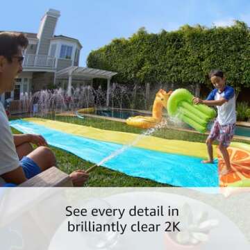 Introducing Ring Outdoor Cam Plus, Battery — 2K Video with Ring Vision, Low-Light Sight for full-c...