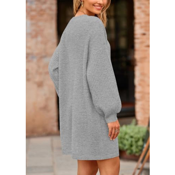 PRETTYGARDEN Women's Cozy Winter Sweater Dress