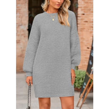 PRETTYGARDEN Women's Cozy Winter Sweater Dress