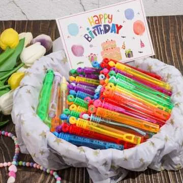 Colorful Roberly Mini Bubble Wands for Kids Parties