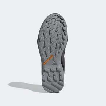 adidas mens Terrex Ax3 Hiking Shoe, Grey/Black/Mesa, 9.5 US