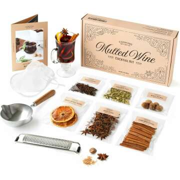 Mulled Wine Kit with Infuser & Reusable Bags
