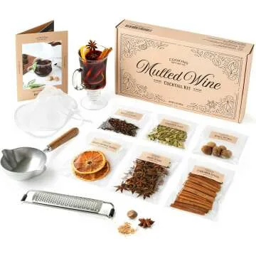 Mulled Wine Kit with Infuser & Reusable Bags