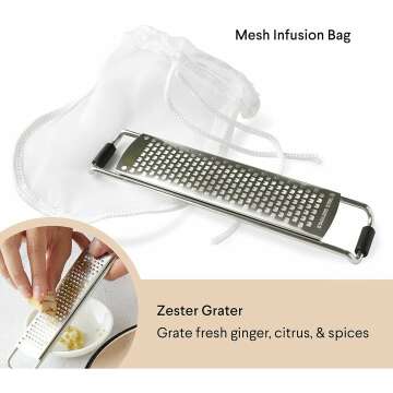 Mulled Wine Kit with Infuser & Reusable Bags