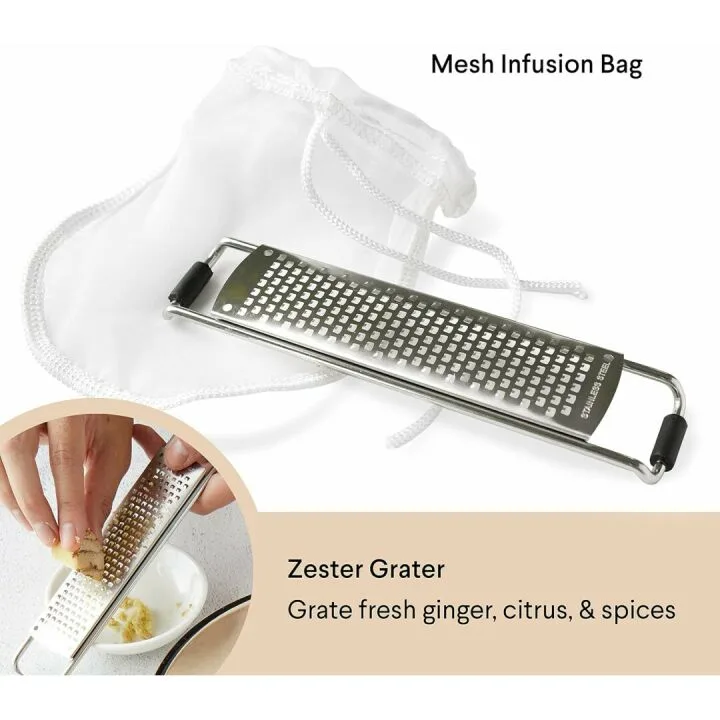 Mulled Wine Kit with Infuser & Reusable Bags