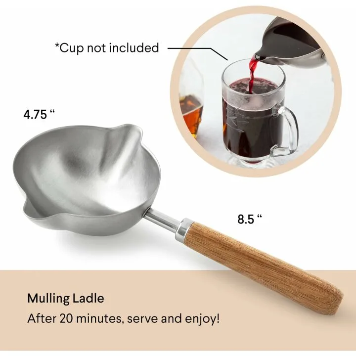 Mulled Wine Kit with Infuser & Reusable Bags