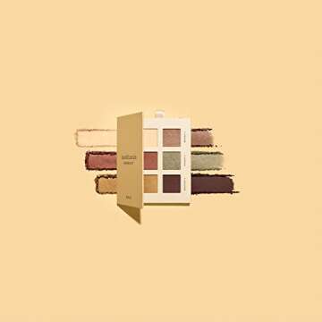 bareMinerals Mineralist Eyeshadow Palette, Six Richly Pigmented + Blendable Shades, Talc-Free Eye Shadow Palette Makeup, Vegan, Sunlit