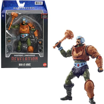 Masters of the Universe Masterverse Man-at-Arms 7-in Action Figure for Kids and Collectors, Gift GYV...