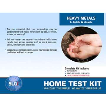 Heavy Metals Test Kit in Ground/Waste Water or Soil 1PK (5 Bus. Days) Schneider Labs