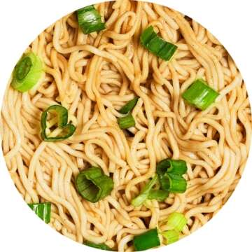 A-Sha Healthy Ramen Noodles With Original Soy Sauce - Chewy Tainan Thin Sized Noodles, 1 Bag(5 Servings)