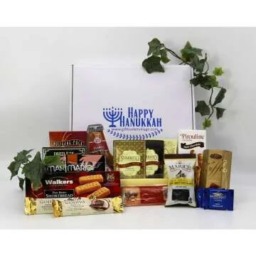 Celebrate Hanukkah with Our Themed Gift Basket: Snacks, Treats & More