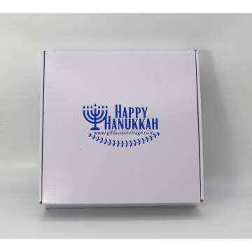 Themed Hanukkah Gift Basket: Snacks & Treats