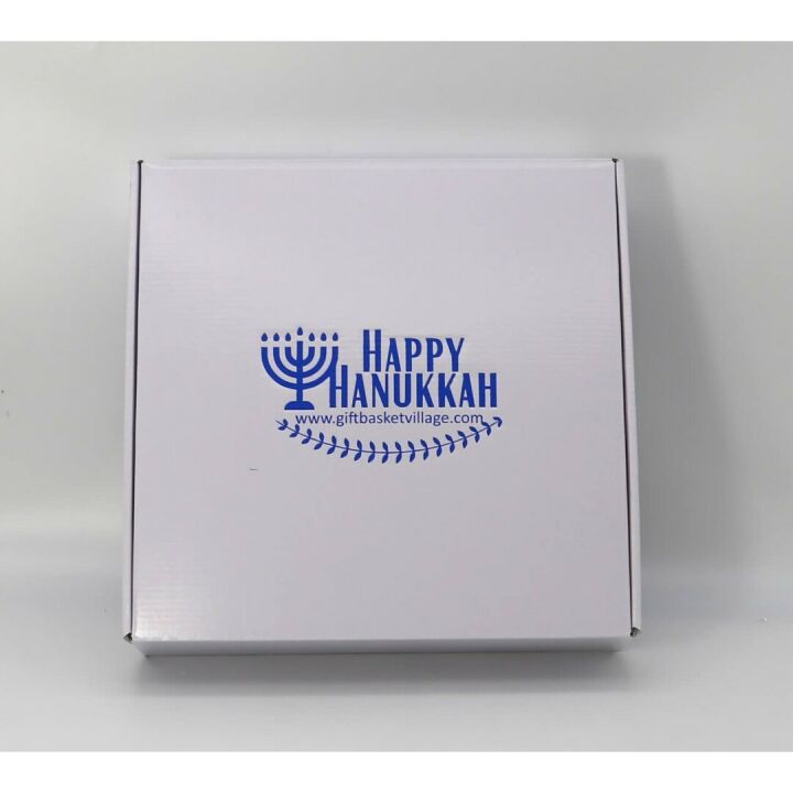 Themed Hanukkah Gift Basket: Snacks & Treats