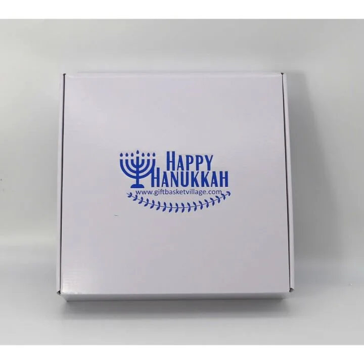 Themed Hanukkah Gift Basket: Snacks & Treats