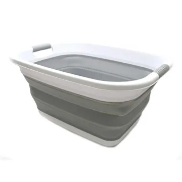 SAMMART Collapsible Laundry Baskets - Space Saving & Portable