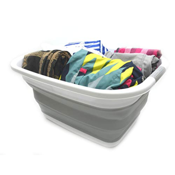 SAMMART Collapsible Laundry Baskets - Space Saving & Portable