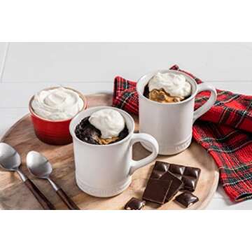 Le Creuset Vancouver Mug - Premium Stoneware 14 oz., White