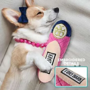 Stylish Haute Diggity Dog Tory Bark Shoe Plush Toy